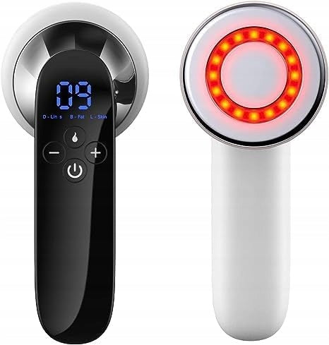 Cellulite massager with ultrasonic cavitation