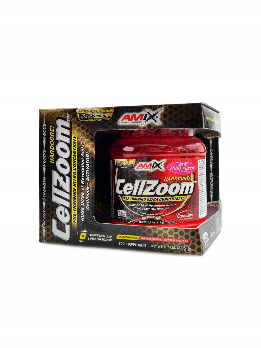 Cellzoom hardcore active 315 g Amix fruit punch