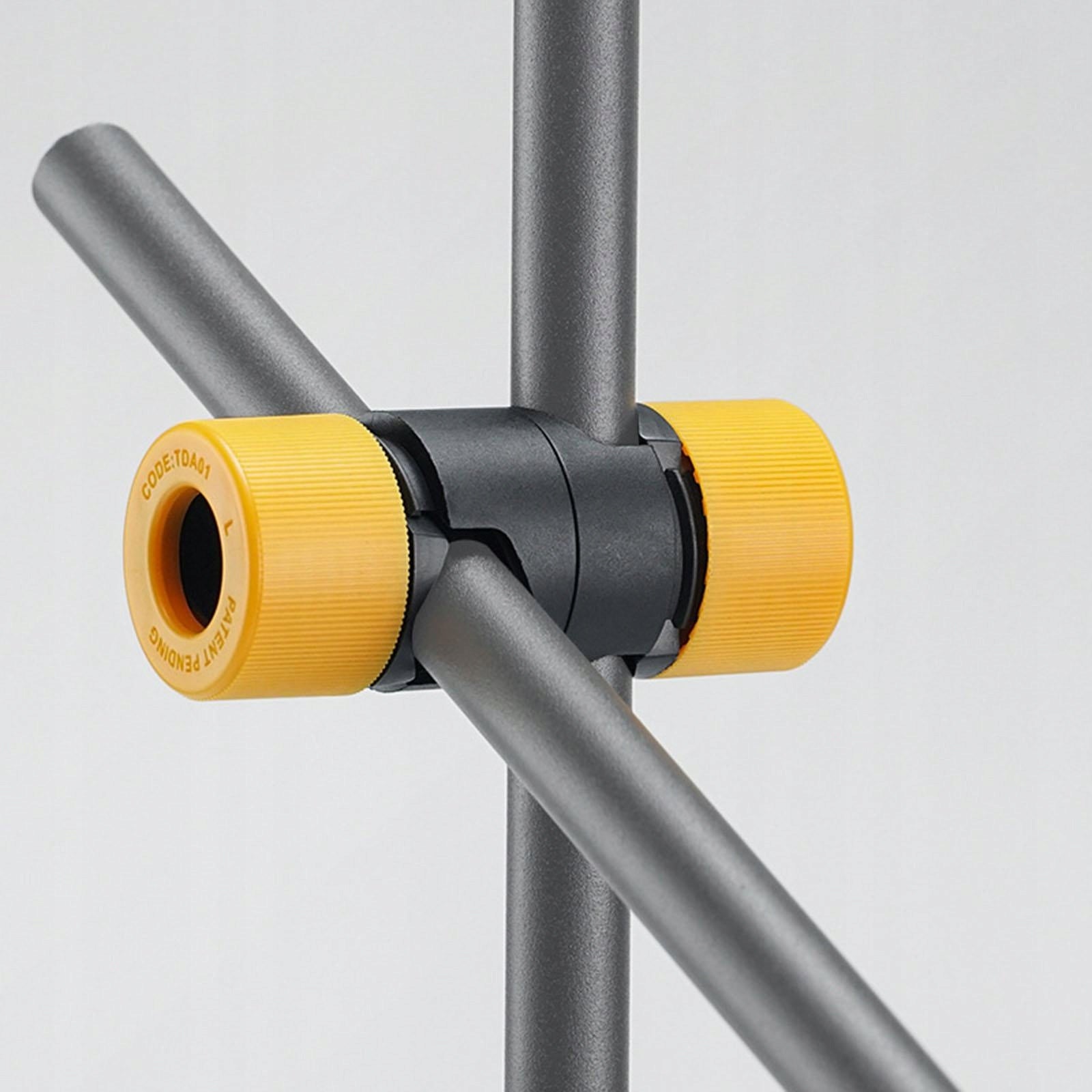 Center Handle Shaft Photography Light Stand Photography Lamp Holder Yellow Packaging status original