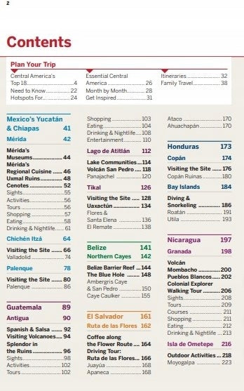 Lonely Planet Das Beste aus Mittelamerika 