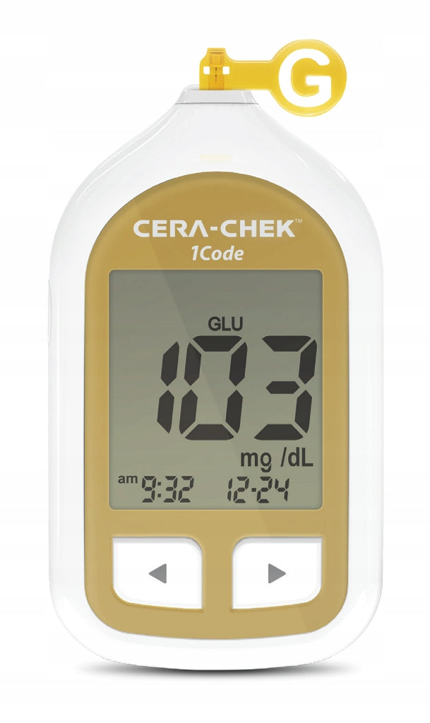 Cera-Chek 1Code Glucose Meter - Set! Medical device yes