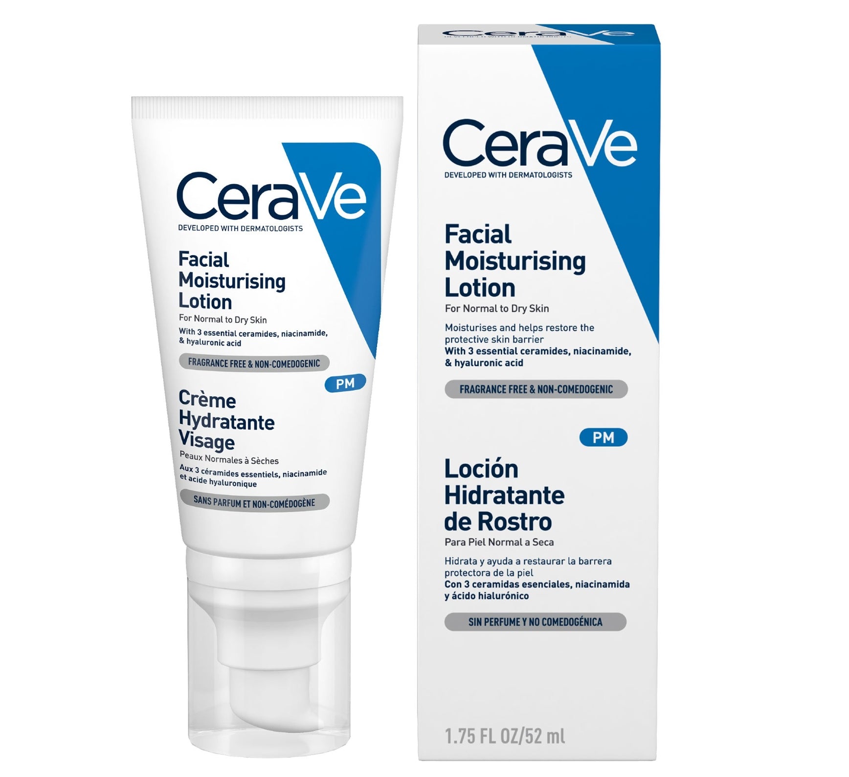 CeraVe Moisturizing Face Cream - For Normal and Dry Skin 52ml