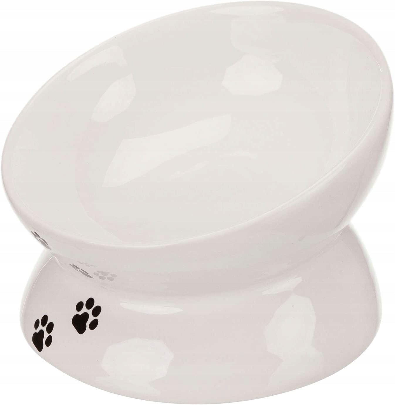 Ceramic BOWL ELEVATED for Cat FOR FOOD WATER TRIXIE 0,15L/13cm White Manufacturer code TX-24798