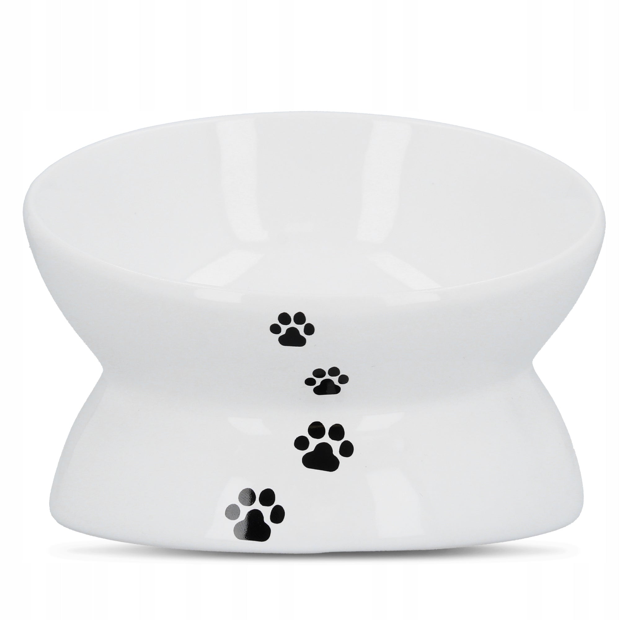 Ceramic BOWL ELEVATED for Cat FOR FOOD WATER TRIXIE 0,15L/13cm White