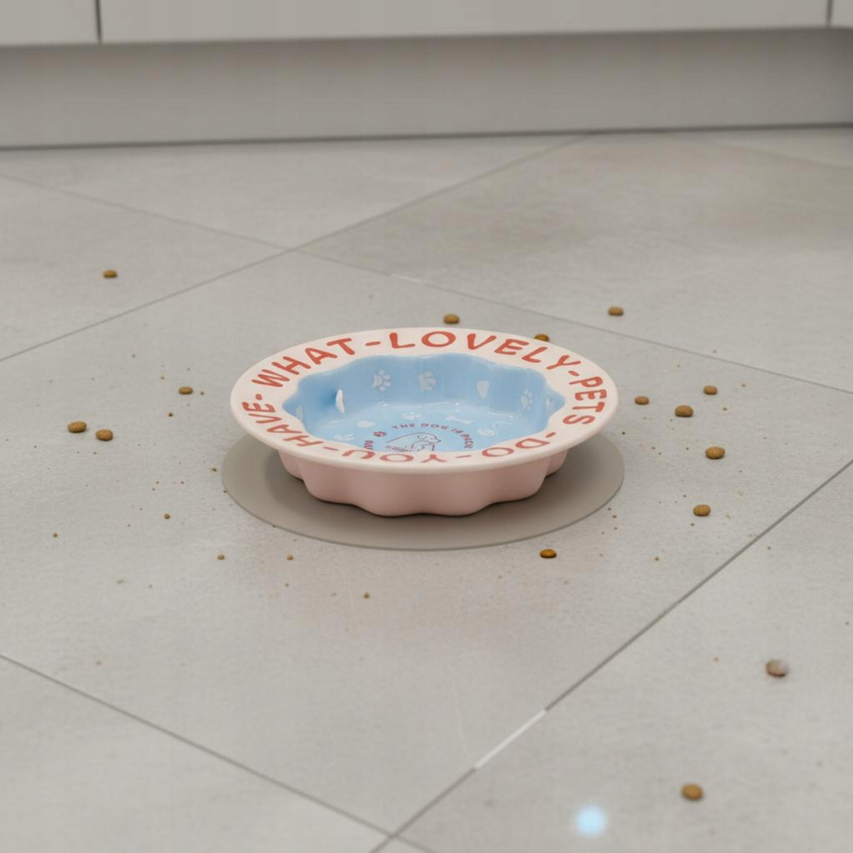 Ceramic Cat Dish with Stand Neck Protection Ceramic Cat Bowl Ant-Proof Brand no brand