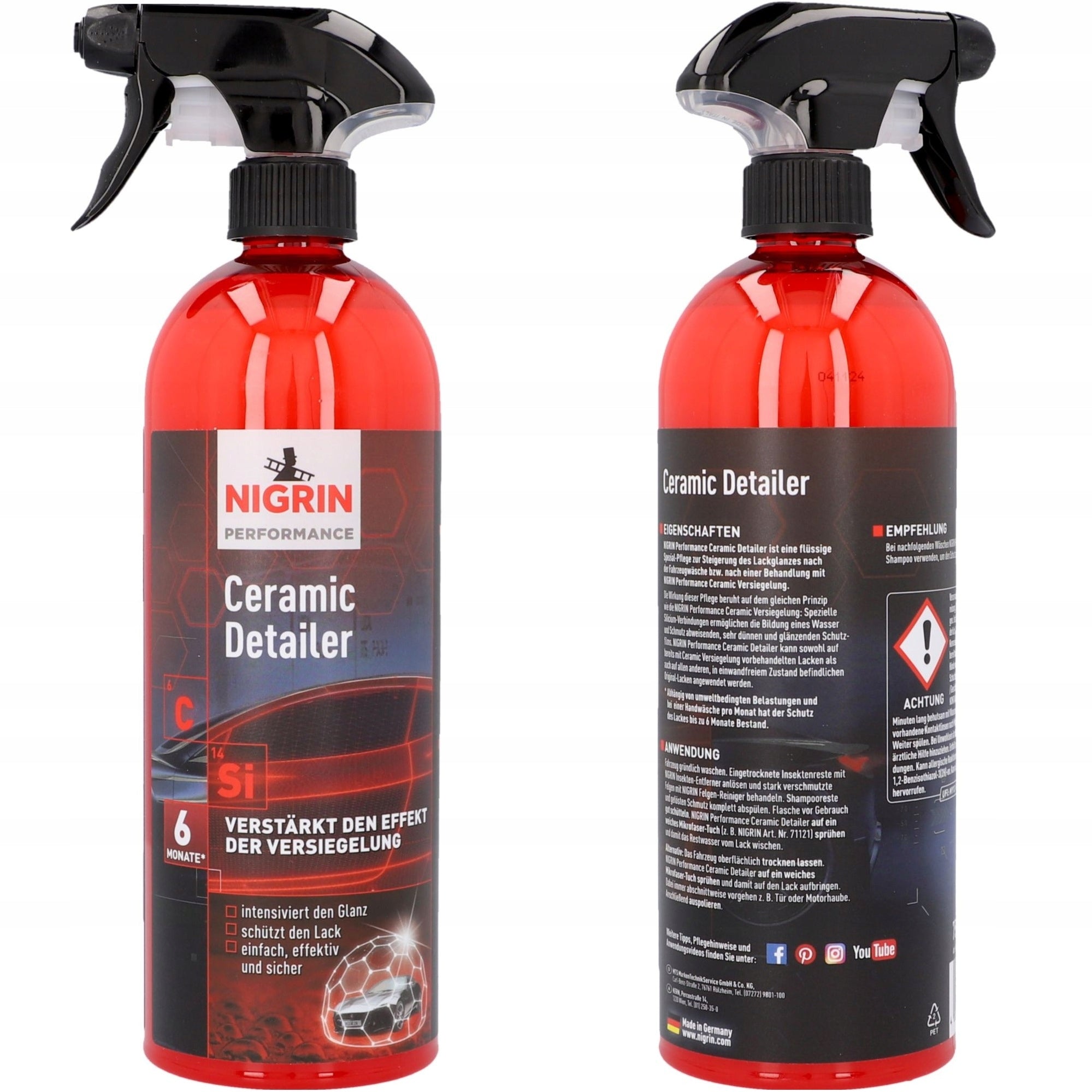 Ceramic Detailer Performance CERAMIC COATING for lacquer NIGRIN 750 ml