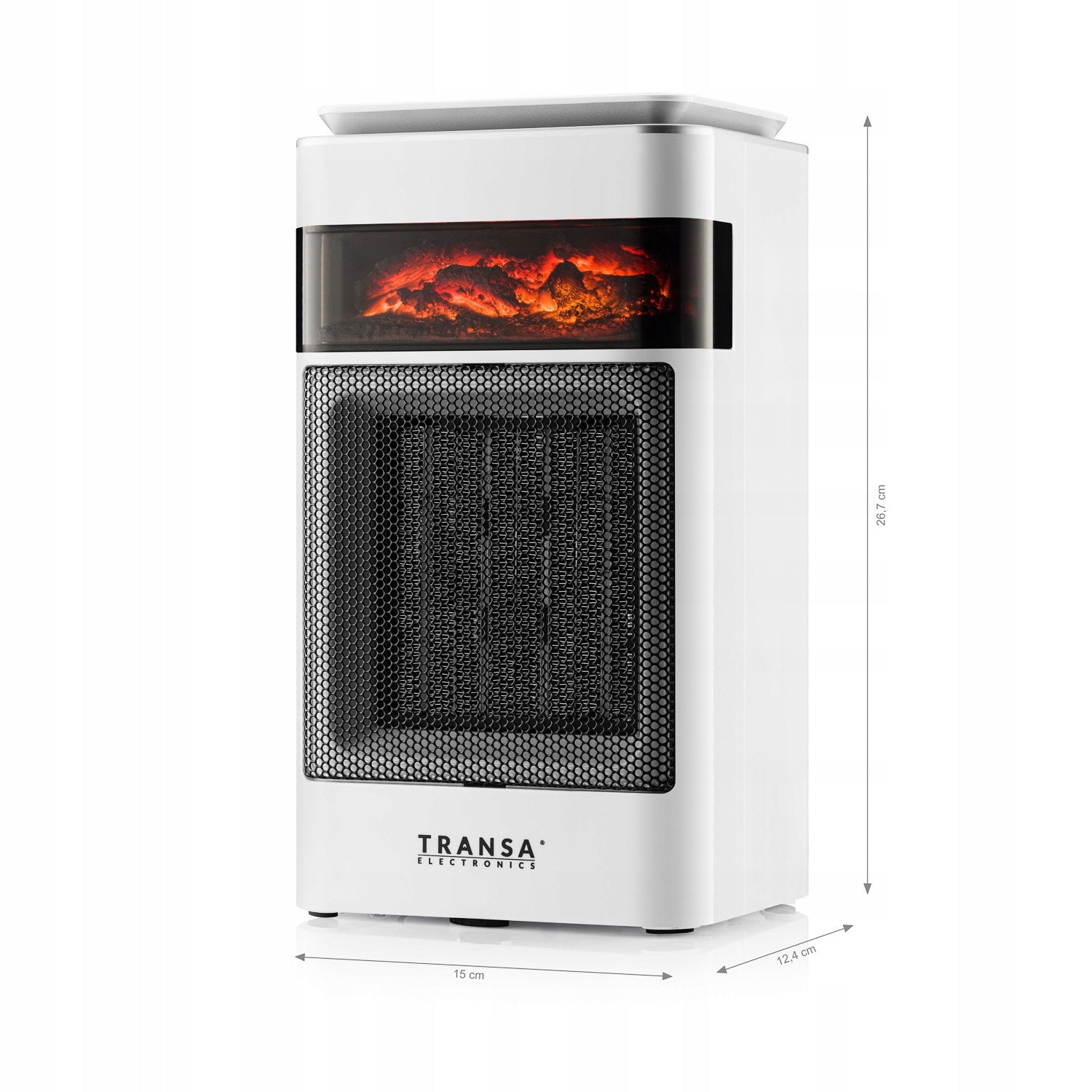 Ceramic Heater FARELKA Flame Effect LCD Panel 1500W Number of power levels 2