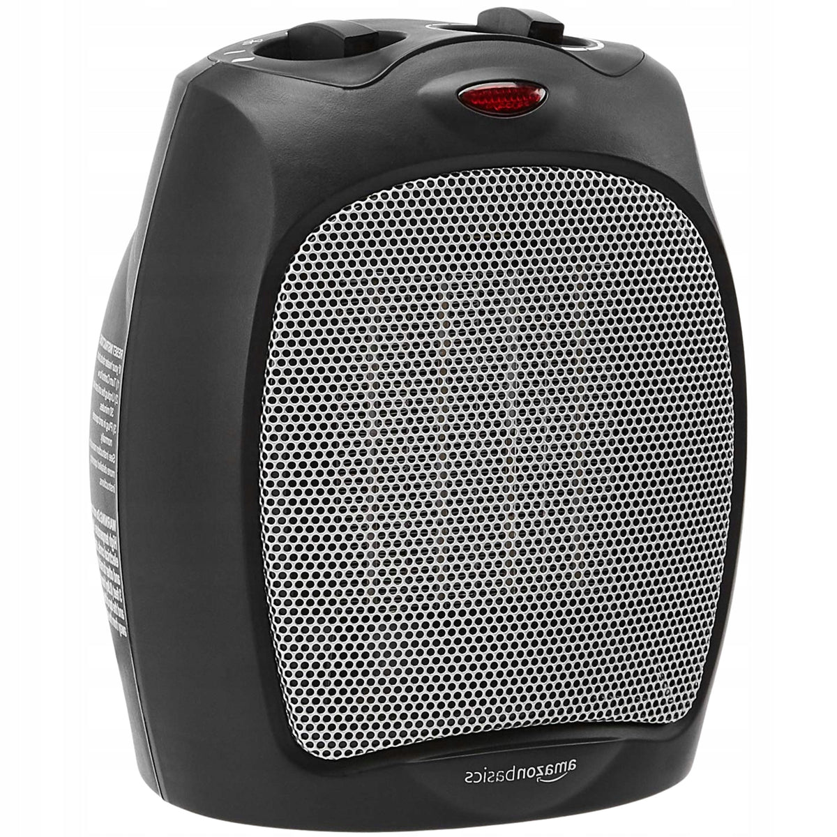 Ceramic Heater Fast and Even Heating Black Amazon Basics