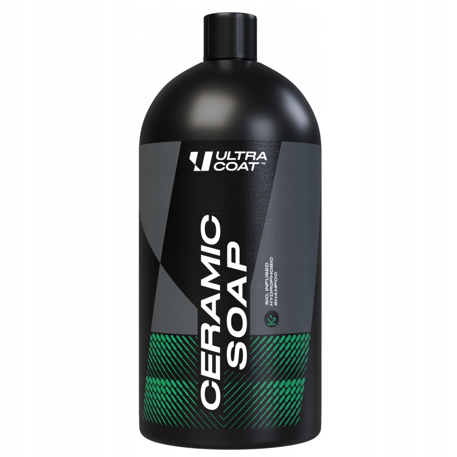 Ceramic Soap hydrophobic, shampoo with high content of SiO ceramics