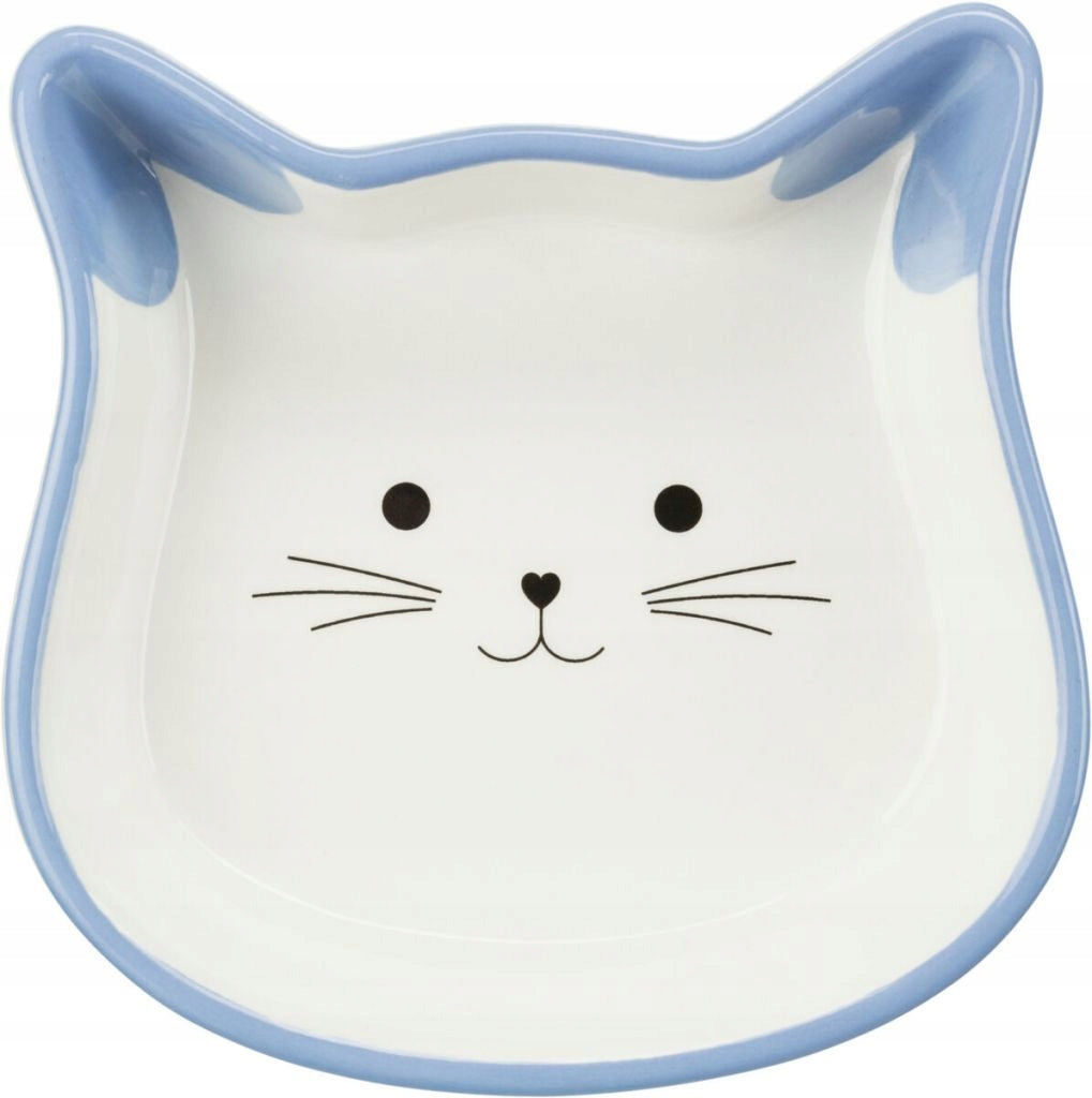 Ceramic bowl with cat image 0,25l Trixie