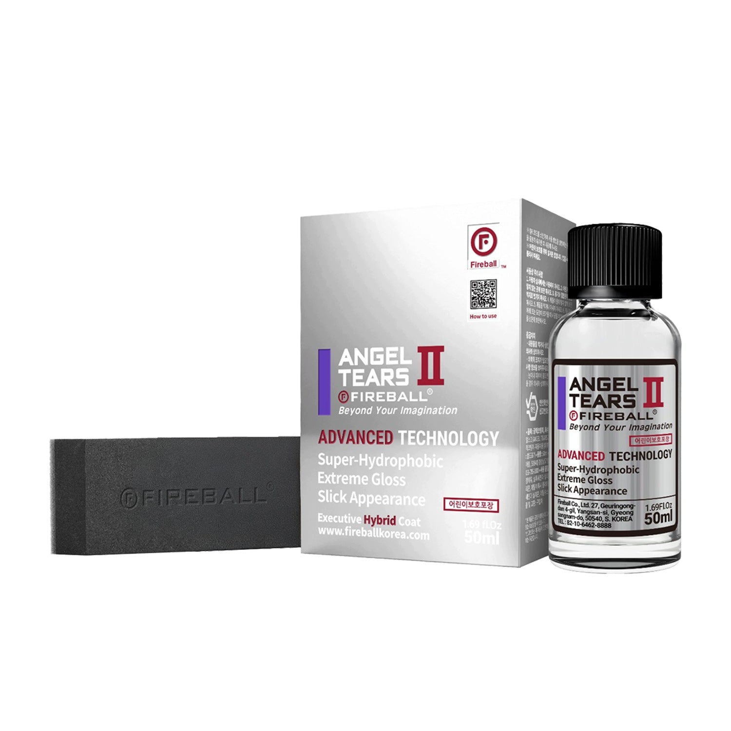 Ceramic coating Fireball Angel Tears 2 for rim and plastic lacquer 50 ml Packaging status original