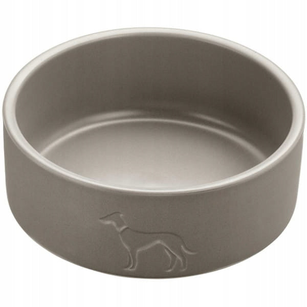 Ceramic dog bowl Osby beige Hunter - Size: 1100ml