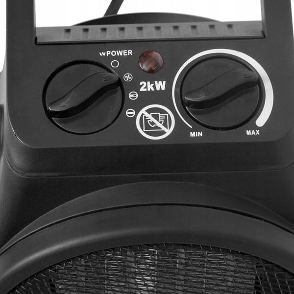 Ceramic electric heater HECHT 3542 2000 W Brand Hecht