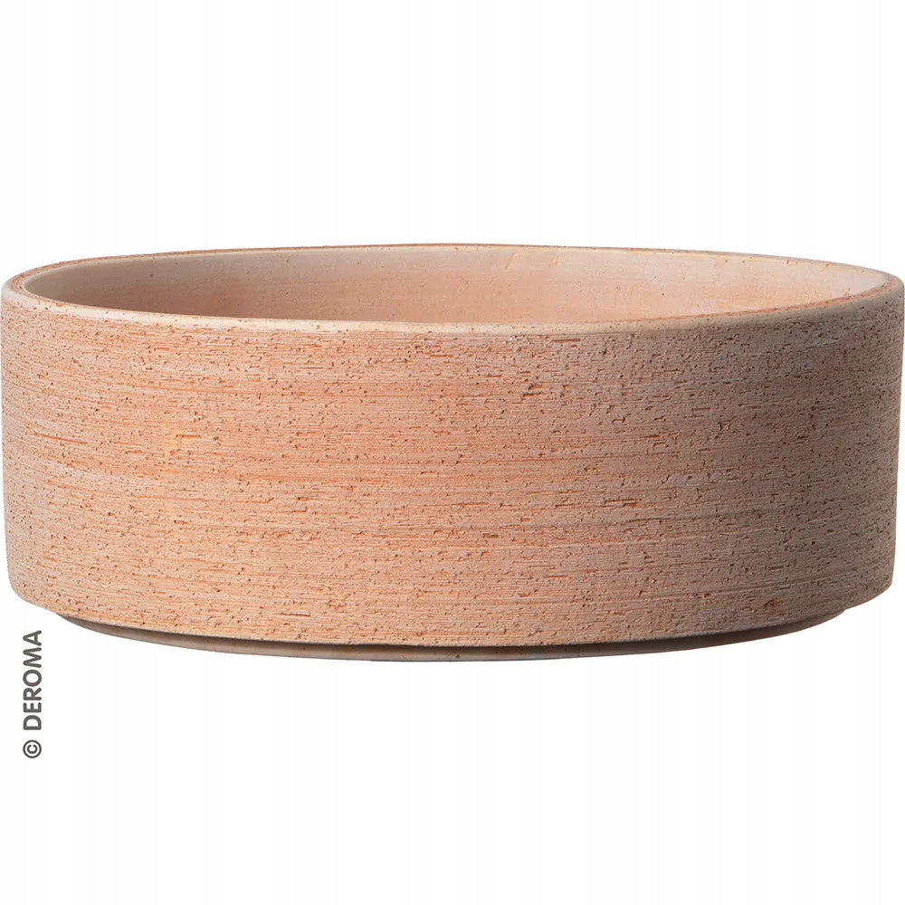Ceramic pot/cover DEROMA CIOTOLA LUNA 26 cm.