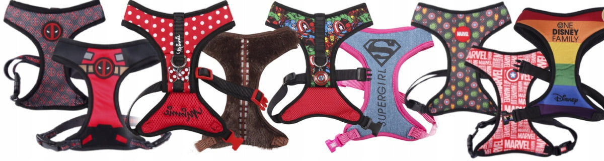 Cerda Marvel - Reversible Dog Harness Avengers - Size XXS/XS Brand For Fan Pets