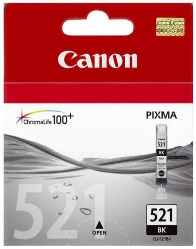 Černý inkoust Canon CLI-521BK