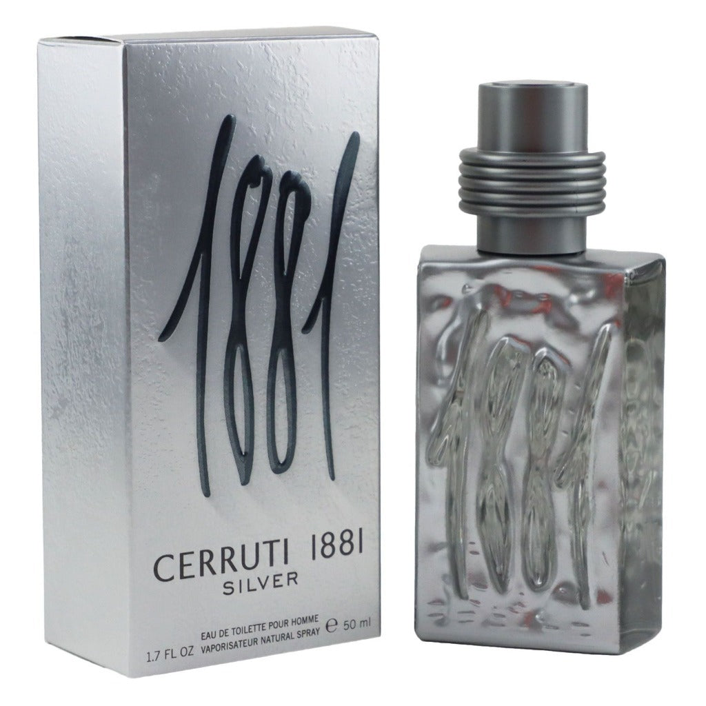 Cerruti 1881 Silver 50 ml EDT old formula release 2020