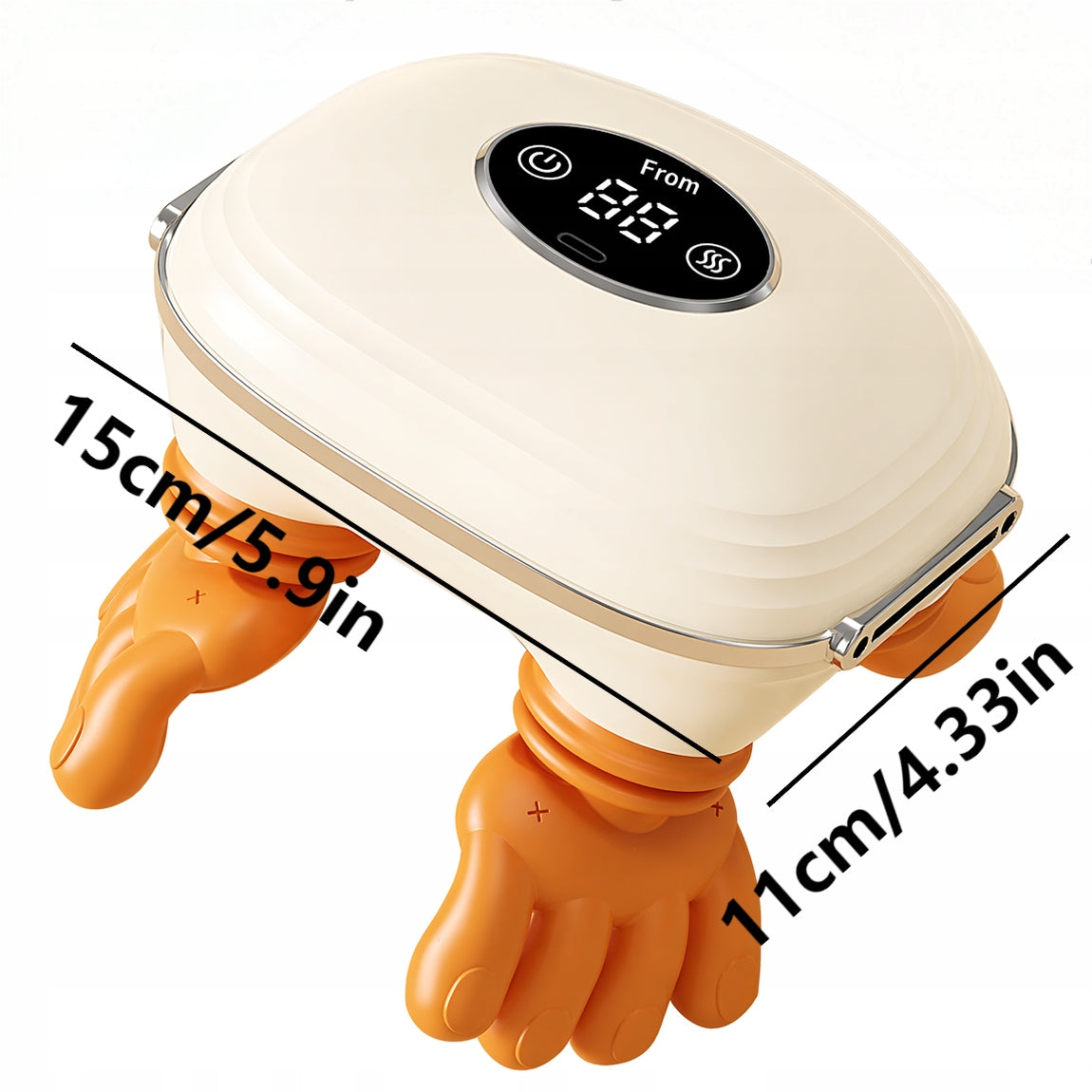 Cervical Spine Massager Portable Neck Massager - Ergonomic Packaging status original
