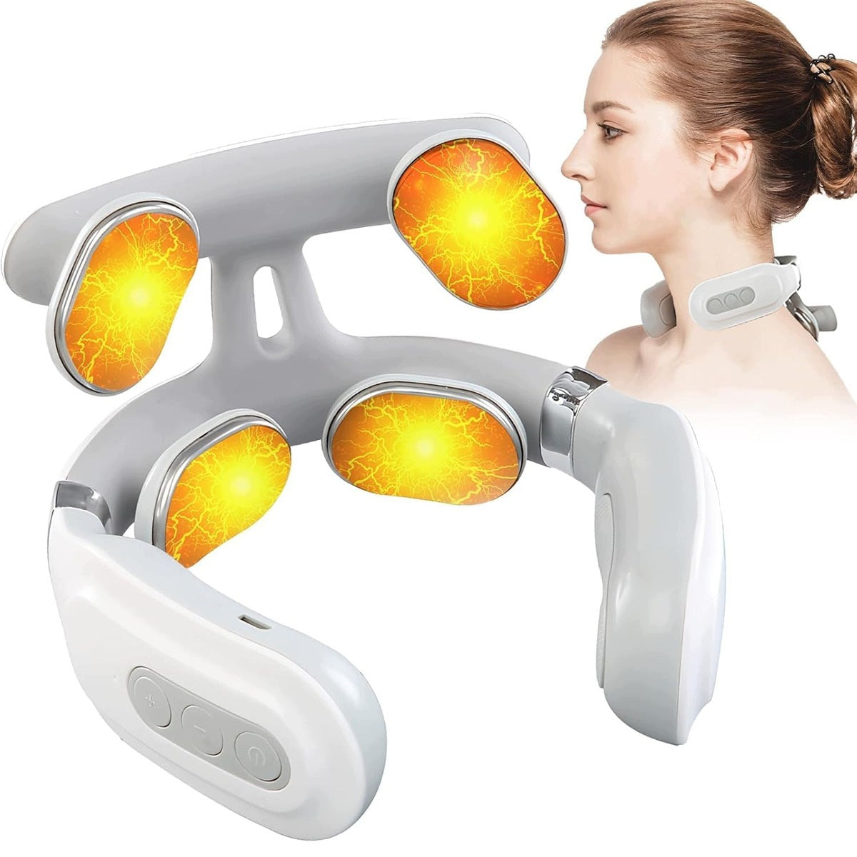 Cervical spine massager, neck massager, vibration massager, massager