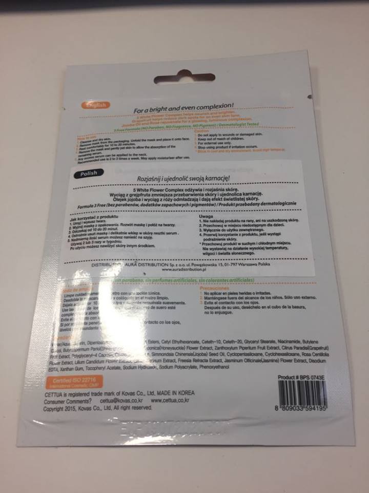 Beruhigende Gesichtsmaske Cettua Anti-Redness 