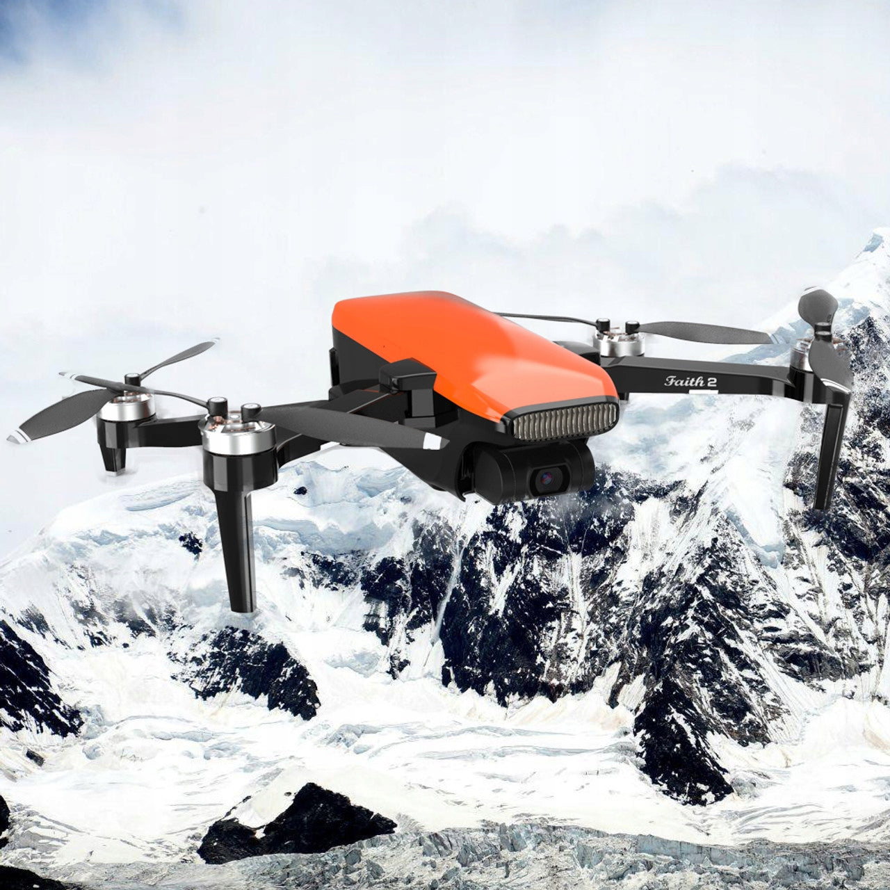 Cfly dron Faith 2 DF808 oranžový Packaging status original