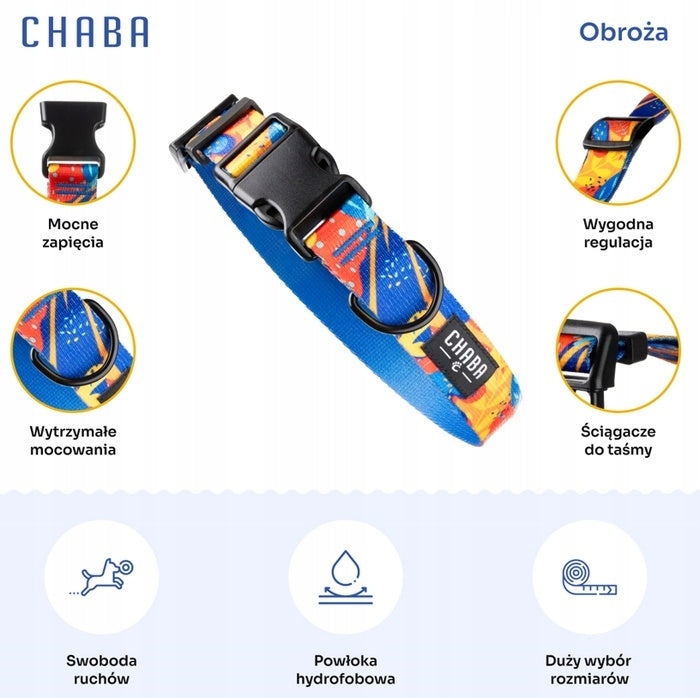 Chaba Adjustable Collar Story Aussie XL 3/39-65cm Manufacturer code 21293