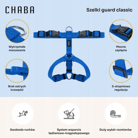 Chaba Harness Guard Cllasic M (P)25-40(T)35-55x2cm Manufacturer code 650731