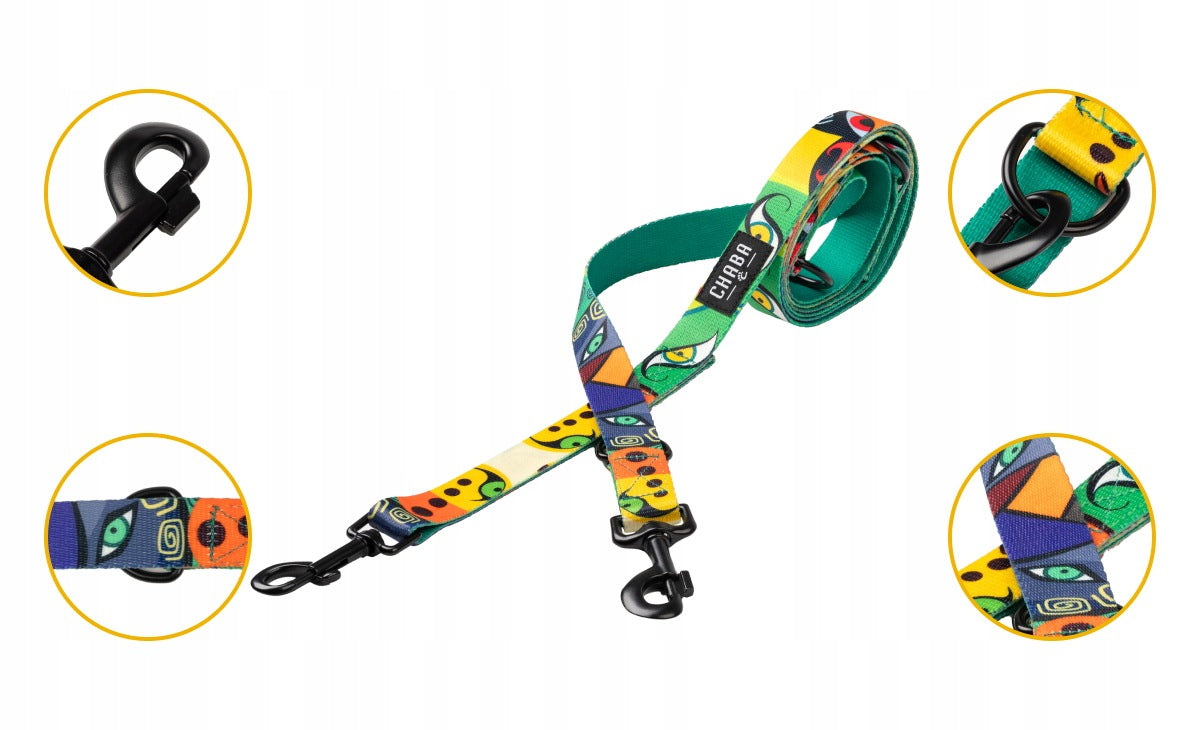 Chaba Strong Adjustable Lanyard for Dog | JUMBO Pattern | Retractable Summer Pattern Manufacturer code 21315