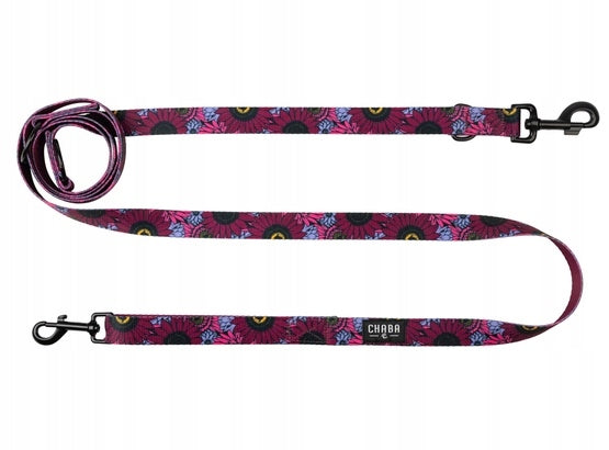 Chaba Strong Adjustable Lanyard for Dog | LAKOTA Pattern | Retractable Pattern FLOWERS Manufacturer code 21312