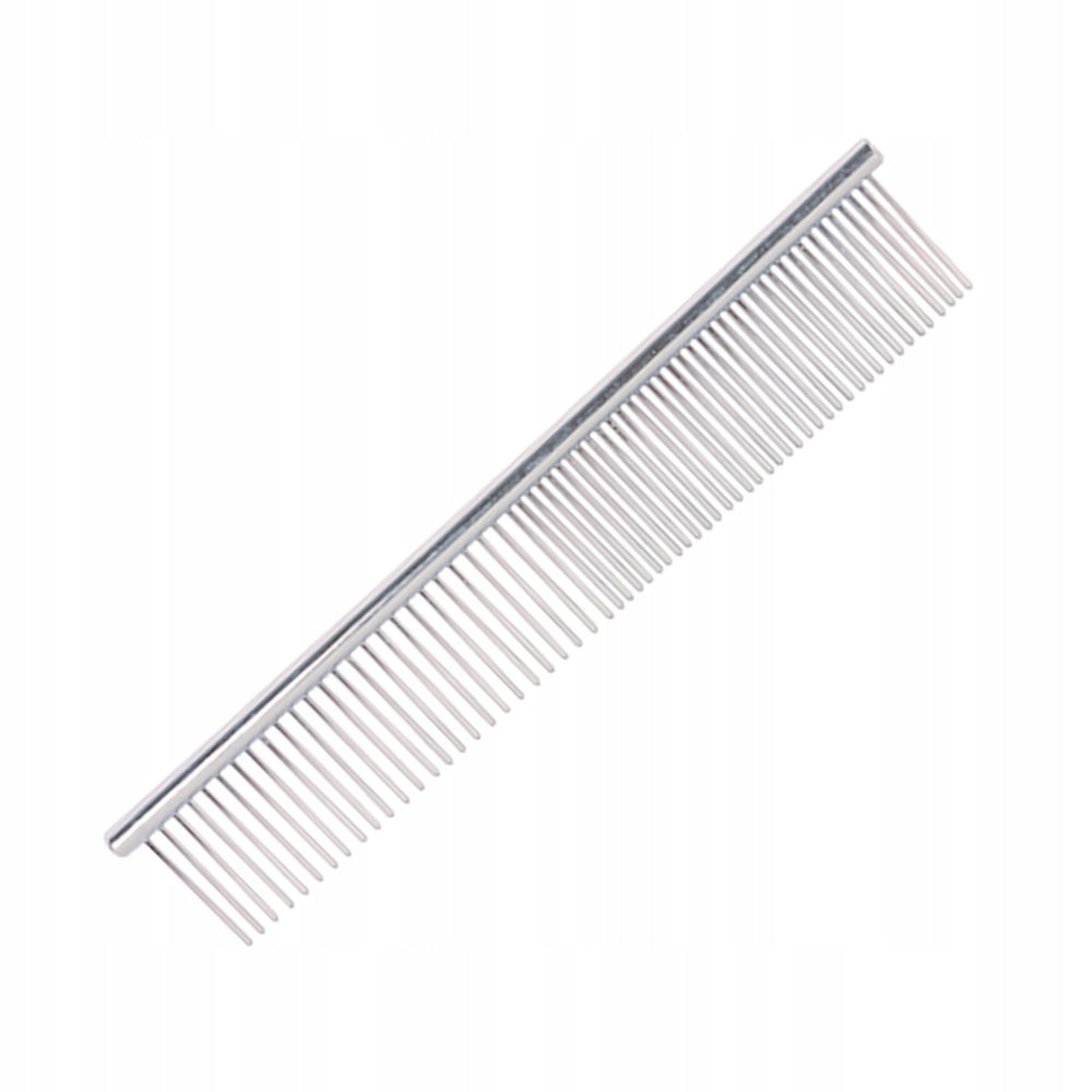 Chadog - metal comb mixed 19 cm with mixed tooth spacing