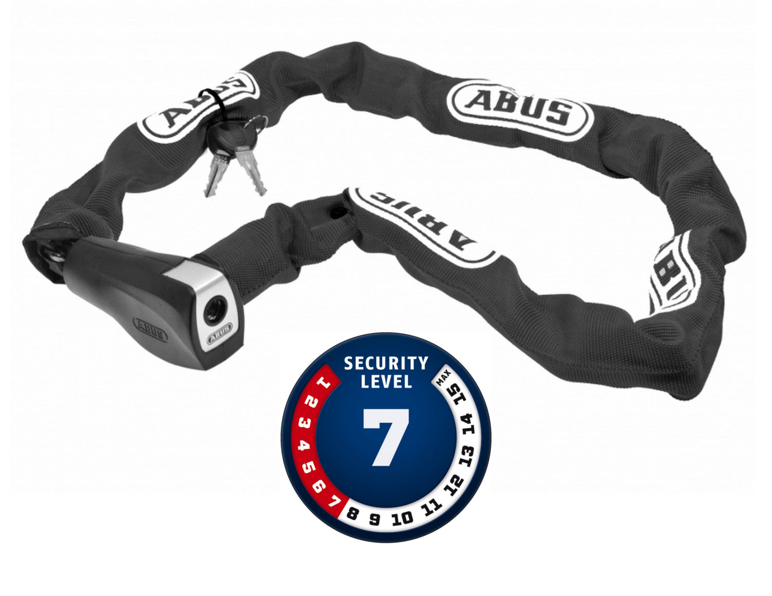 Chain ABUS Citychain 8800/120 /sl7/ Black