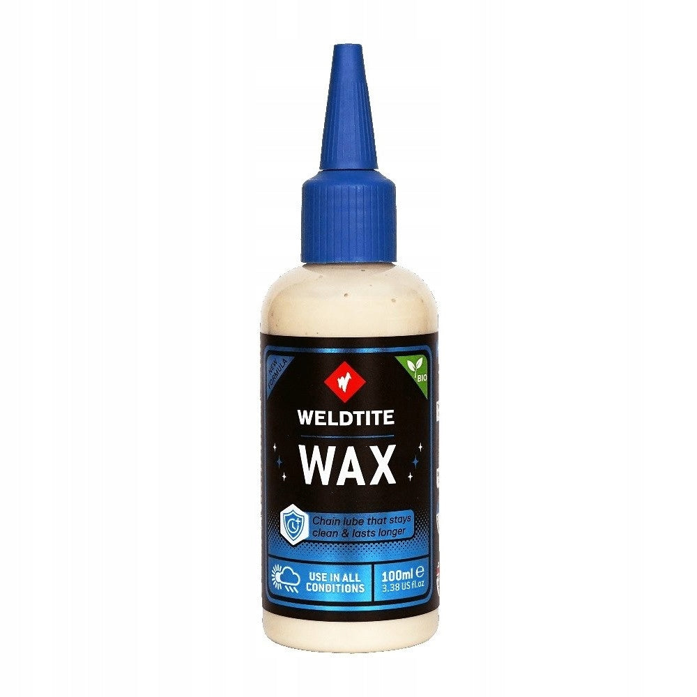 Chain oil WELDTITE Dry Wax 100ml dry conditions chain grease wax