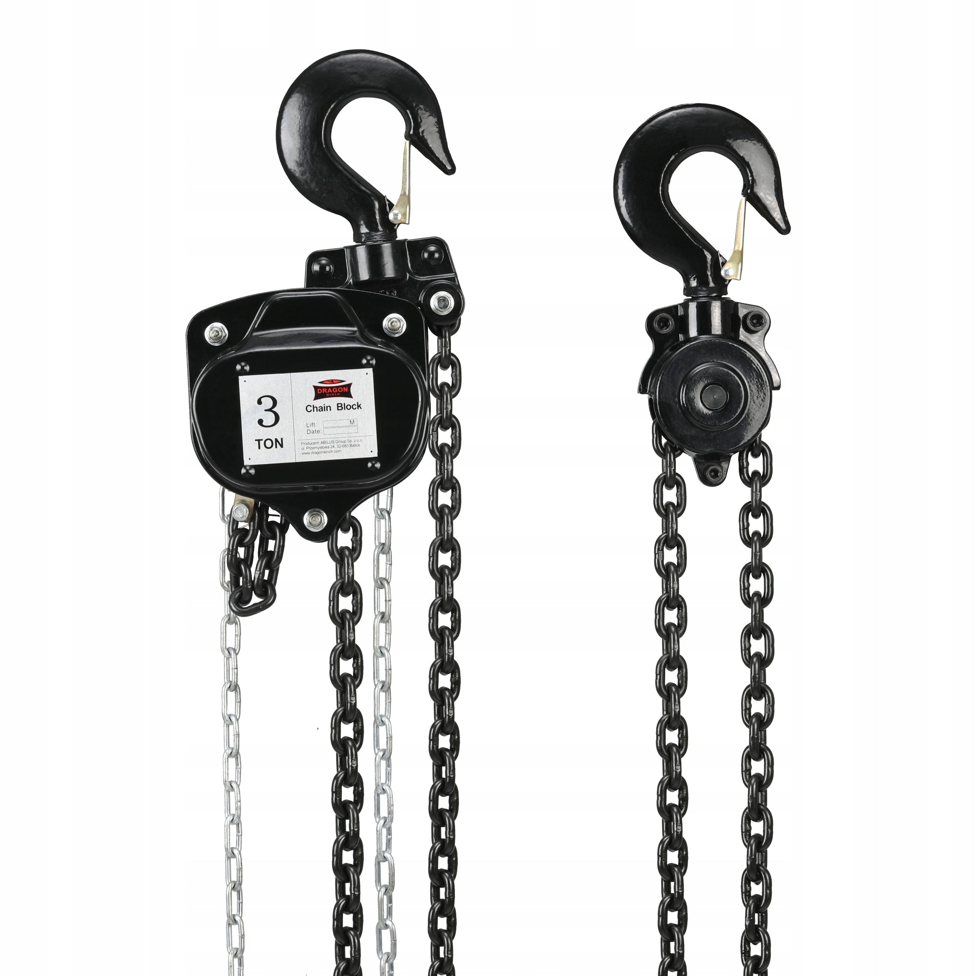Chain winch Dragon Winch 3T Lifting capacity | Robust 3M hand winch Brand Dragon Winch