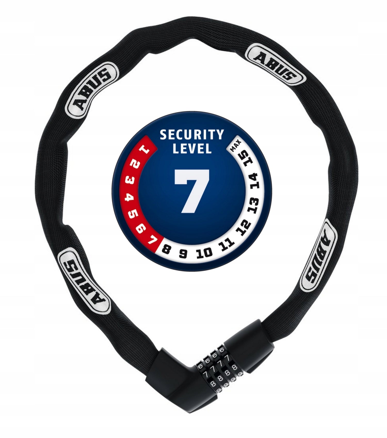 Chain with lock ABUS Tresor 1385/85 /sl7/ Black