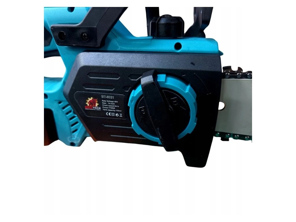 Chainsaw Bull Tech cordless 14 2x48V battery and charger Brand Bull Tech