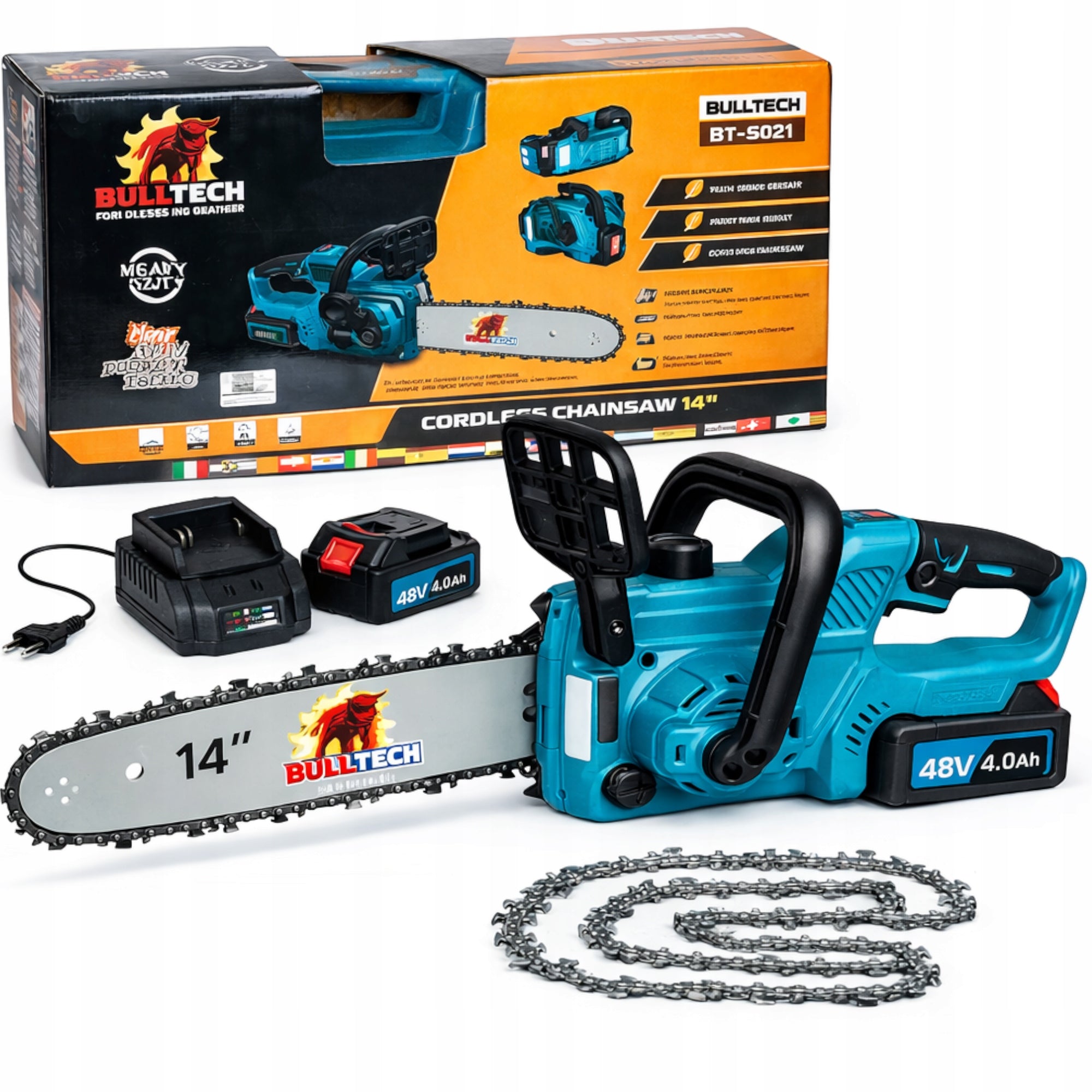 Chainsaw Cordless Brushless Branch Saw 1100W 14"