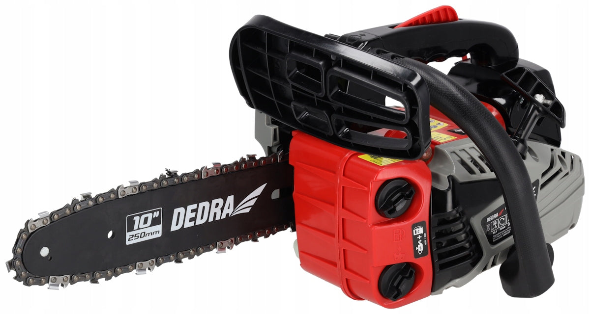 Chainsaw DEDRA 10" 25cm 1kW 25,4 cm³ Branch DED8719 Power supply combustion