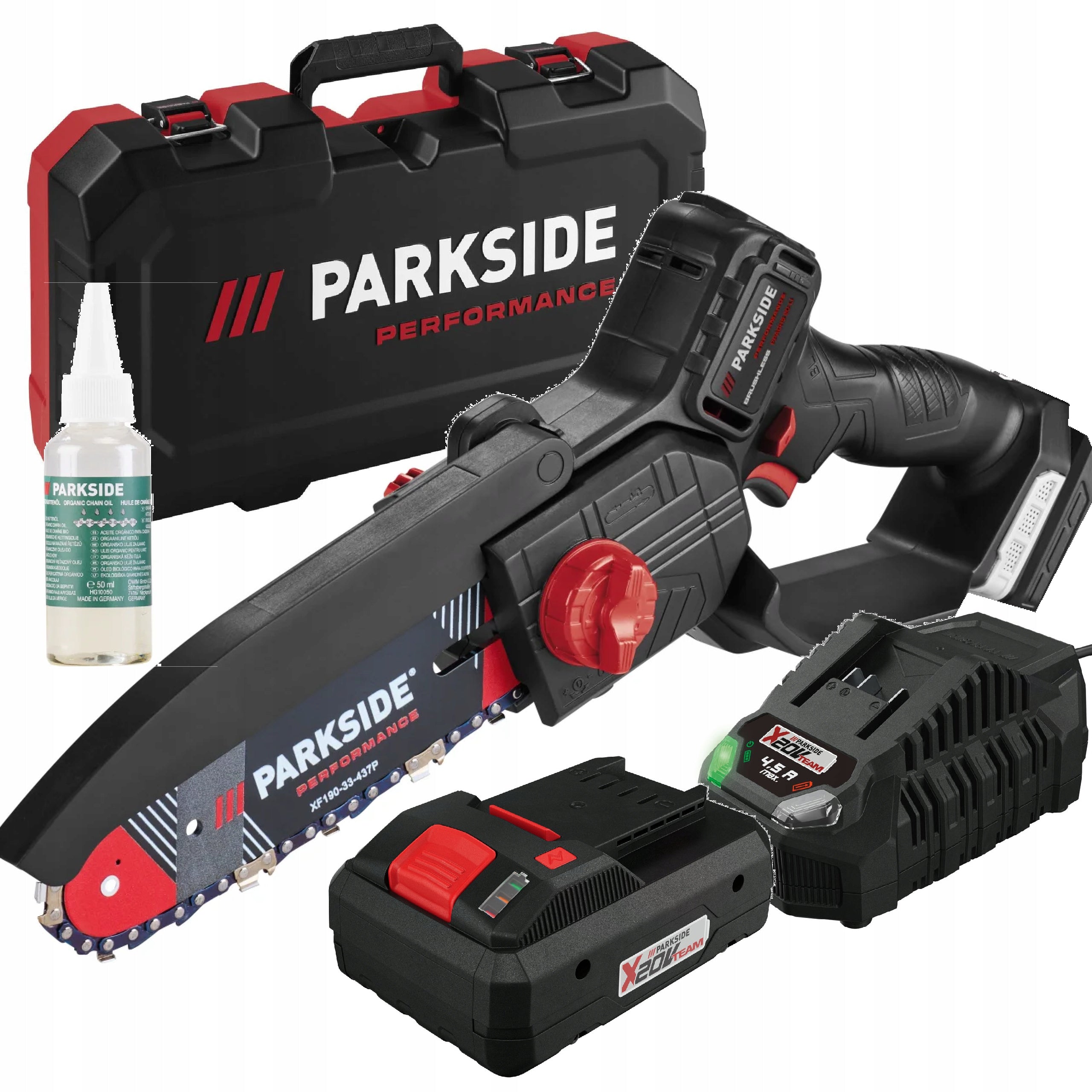 Chainsaw Parkside Cordless 20 V Performance Manufacturer code PPAGHS