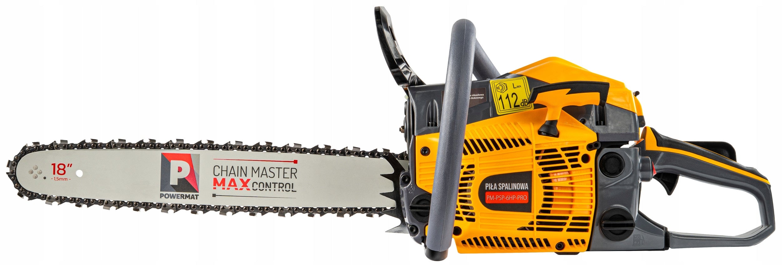 Chainsaw Powermat 6 HP Engine displacement 55 cm³
