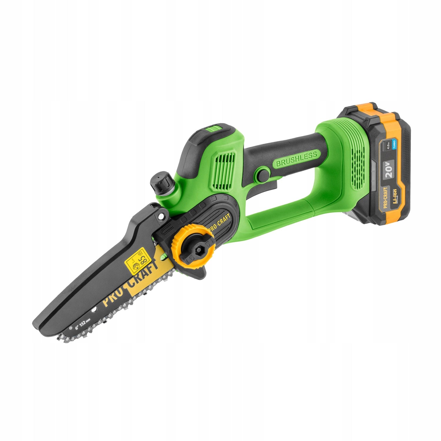 Chainsaw Procraft cordless PK35 with battery and charger Packaging status original
