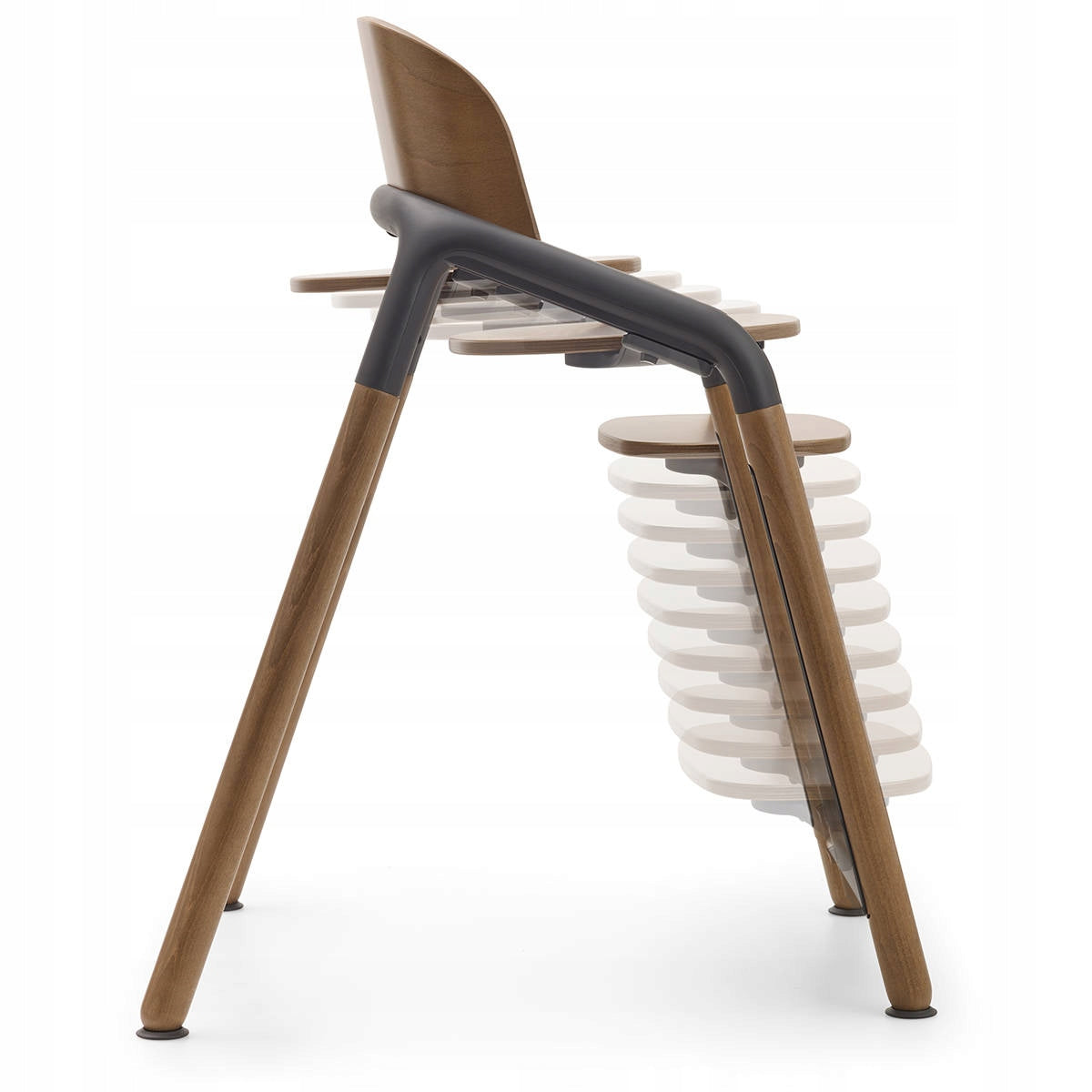 Chair Bugaboo Giraffe WARM WOOD GREY EAN (GTIN) 8717447550105