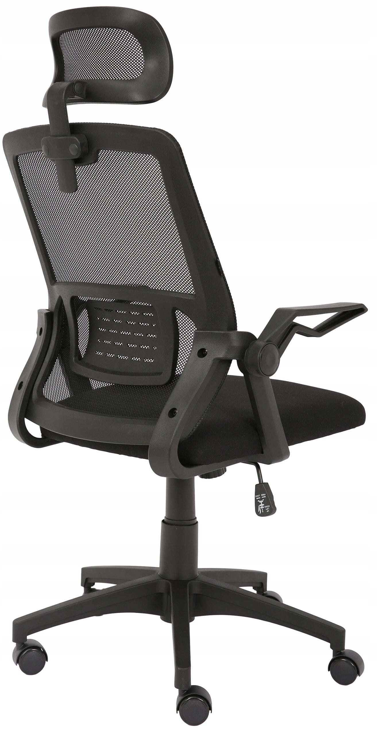Chair COBRA Office One HF301BK Black Furniture depth 48.5 cm