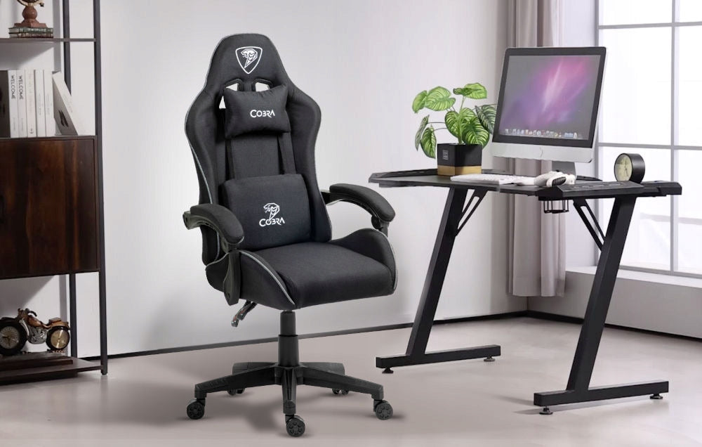 Chair COBRA Player 4.0 CRF40 Black Seat width 53 cm
