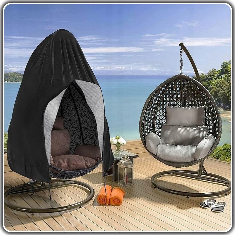 Chair Cover Hanging Cocoon Garden Swing Waterproof with Slider Kind for armchair