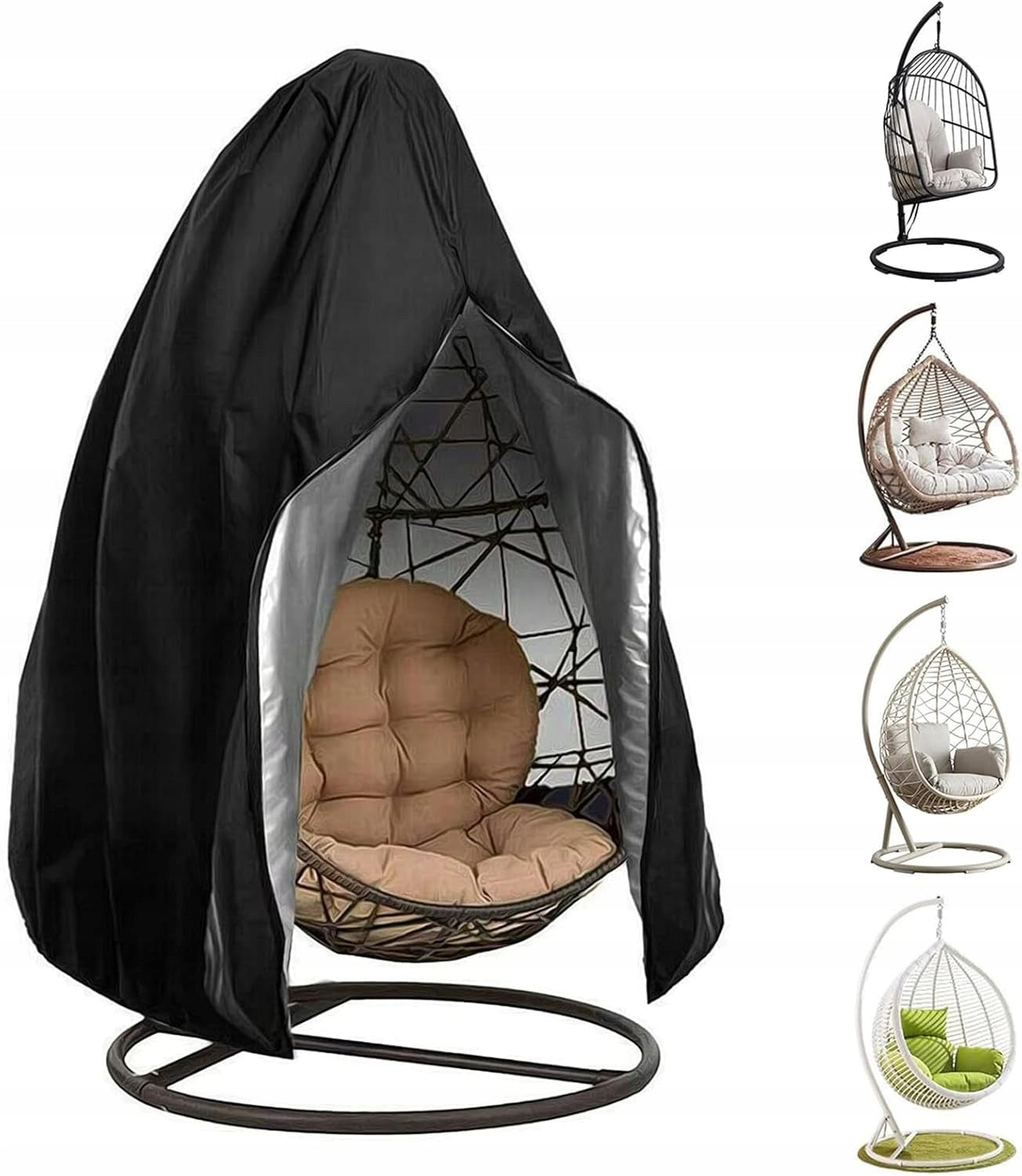 Chair Cover Hanging Double Cocoon Garden Swing Basket Cover Packaging status original