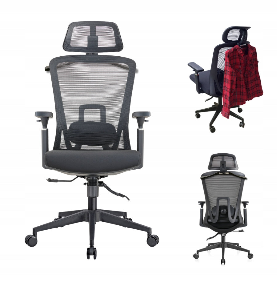 Chair PROBALANCE ergonomic office hanger adjustable tilt black K24