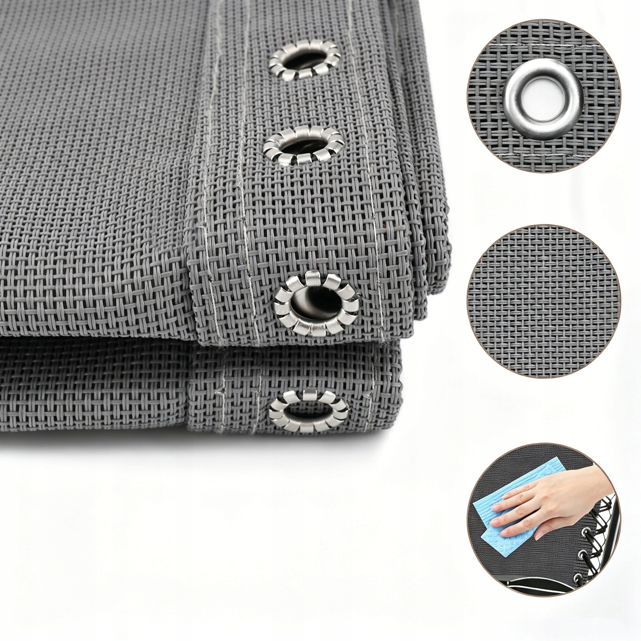 Chair Replacement Fabric Chair Canvas + 4pcs Elastic Drawstring Packaging status original