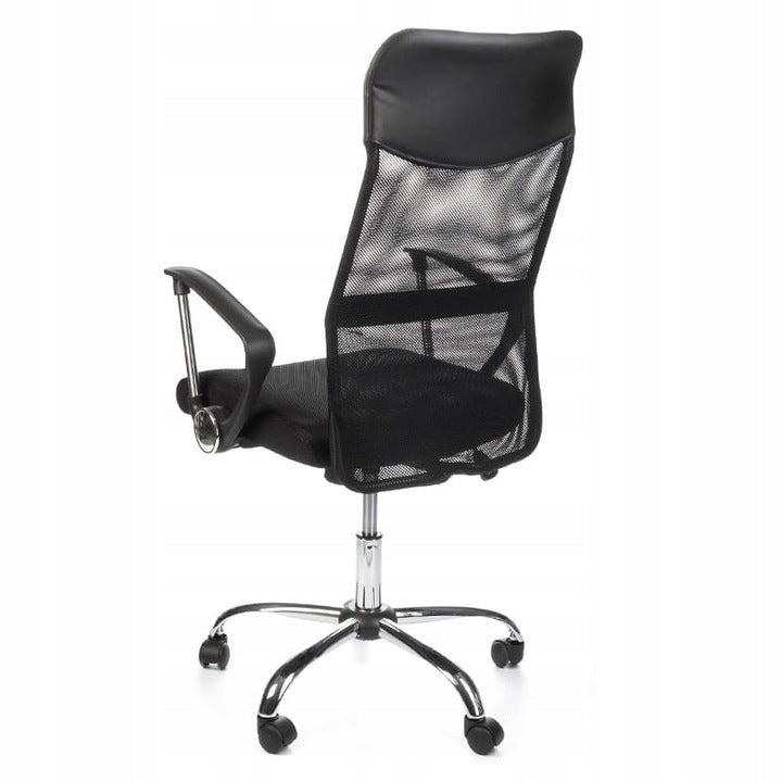 Chair SŁAWEK swivel on wheels office chair mesh high backrest