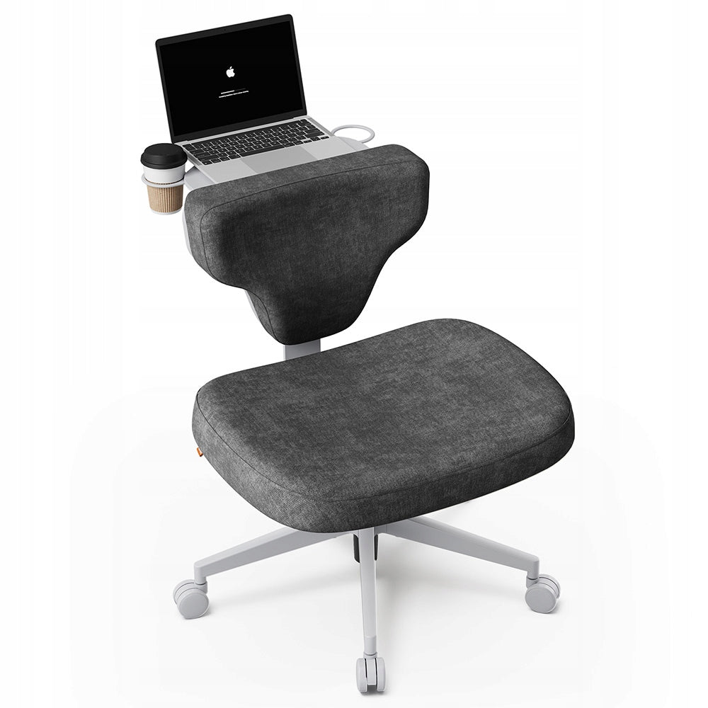 Chair Swivel Chair with Crossed Legs PU NEWTRAL FP-A