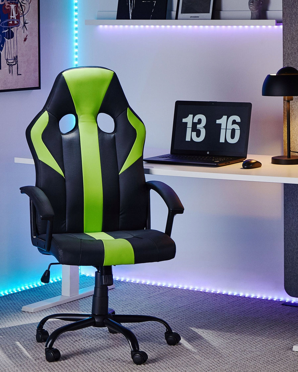 Chair office chair green-black Packaging status original